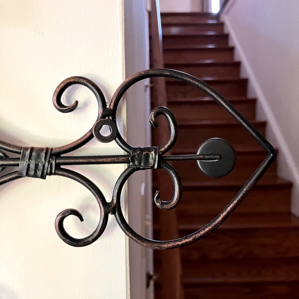 Used Wrought Iron Cross - Picture 6 of 6